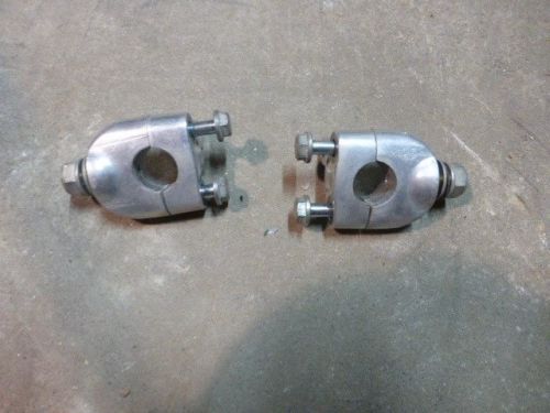 1985, 1986, 1987 honda atc 250es big red handlebar clamps / mounting blocks