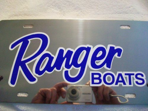 Ranger boat license plate