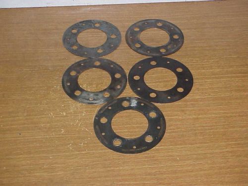 5 lightweight 5 x 5 wheel spacers .058&#034; thick nascar arca asa imca k&amp;n series