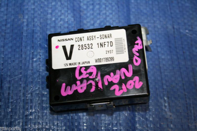 10 11 12 13 infiniti g37 oem sonar control unit g37x g37s g25 285321nf7d