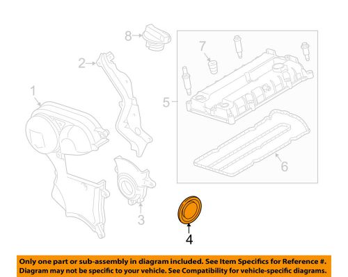 Ford oem 11-16 fiesta-engine crankshaft seal be8z6700b