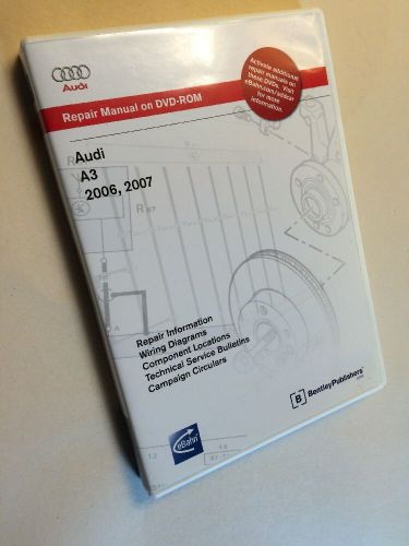 Audi a3 repair manual dvd - bentley publishers