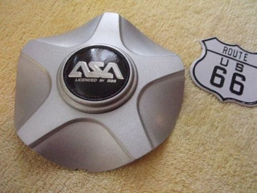 Asa licensed by bbs 5 spoke wheel center cap hub p/n #8b483 on back of flange