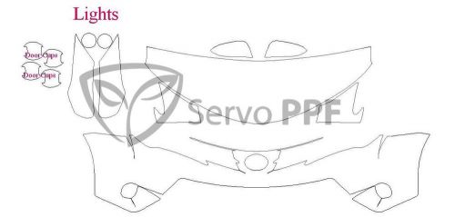 13-15 toyota rav4 3m scotchgard pro series clear bra kit