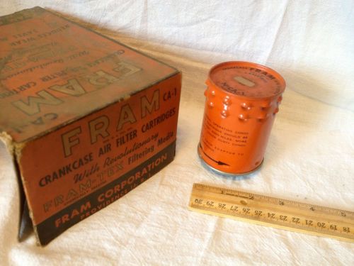 Fram crankcase/compressor air filter, nos.  price for one.   item:  3253