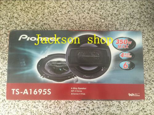 *new* pioneer ts-a1695s  6&#034;4-way energy series full-range car speakers 4ohm 350w