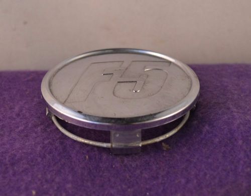 F5 chrome custom center cap set of one (1) pn: tj05177 cf5008