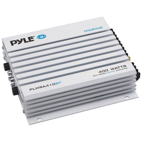 Pyle plmra410bt elite series waterproof bluetooth(r) 400-watt class ab amp (4...