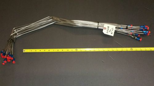 3/16&#034;  stainless steel brake lines  -3 fittings 36&#034; +/-   nascar racing hot rod