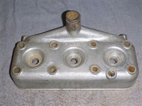 Vintage saab 750 c.c. cylinder head, 3 cylinder model 93 (#s707753)