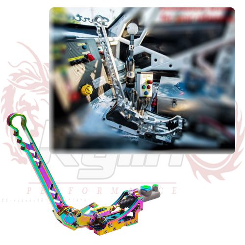 Kylin adjustable vertical hydraulic drift aluminum handbrake with gear neochrome