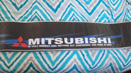 Mitsubishi windshield sunscreen decal sticker mitsubishi evo eclipse dsm