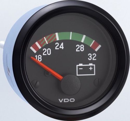 Vdo 332-902 voltmeter 16-32v - cockpit