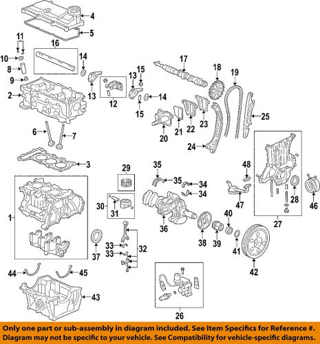 Honda oem 00-04 insight-engine oil pan 11200phm000