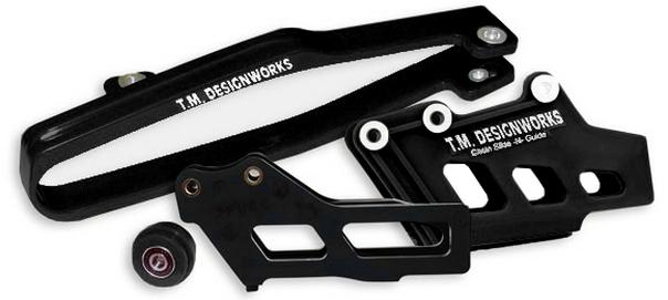 Tm designworks dirt cross multi purpose chain slide-n-guide kit black honda crf