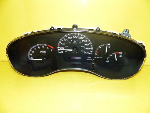 Chevrolet malibu 1999 2000 2001 2002 2003 2004 instrument cluster gauges oem kmh