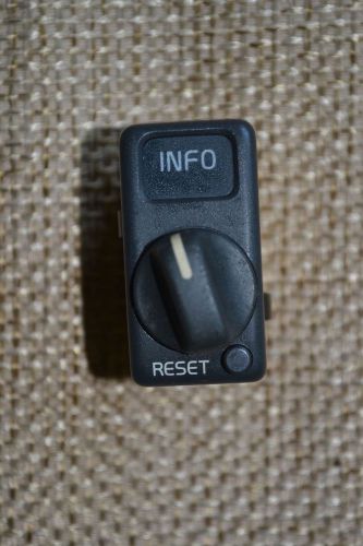 Volvo s70 v70 xc70 c70 info reset trip computer button switch 9162959 oem