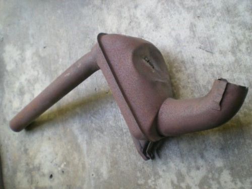 Porsche 356 heat control box driver (left) side