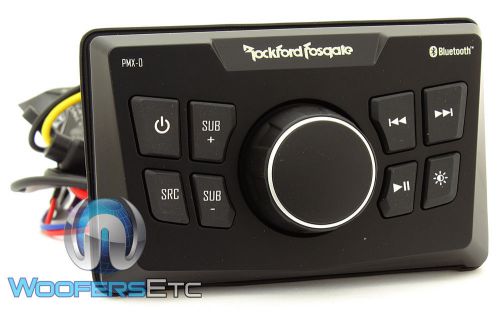 Rockford fosgate pmx-0 marine boat media receiver ipod usb iphone bluetooth new