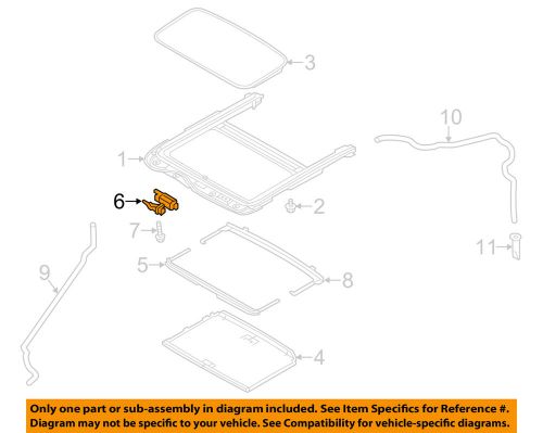 Ford oem 12-16 focus sunroof-motor cp9z15790a