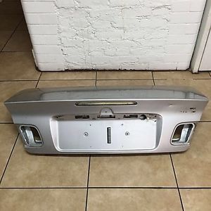 Bmw oem e46 m3 ///m 01-06 silver convertible rear trunk boot lid gate