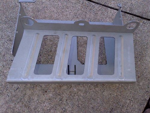 03-11 mercedes r230 sl65 sl55 cd changer metal bracket mount support a2305450540