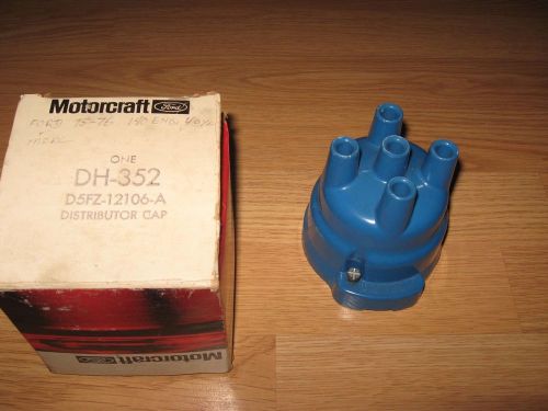 Nos ford dh-352 motorcraft distributor cap mustang ii pinto mercury capri 2.3l