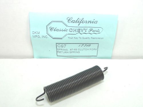 1967-69 camaro m/t clutch return spring &amp; extension rod