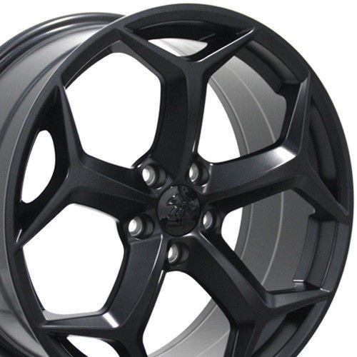18&#034; wheels for ford focus 2012 - 2013 fusion c-max taurus black rims set of 4