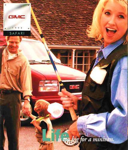 1998 gmc safari van brochure-safari passenger van