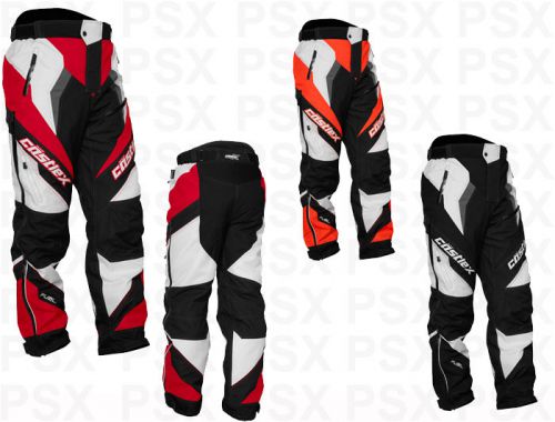 Castle x fuel g5 white snowmobile pants