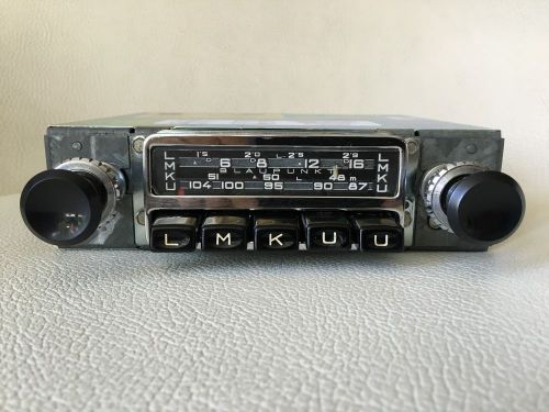 60&#039;s style porsche 911/912 blaupunkt frankfurt code y radio top