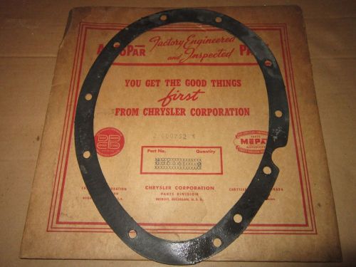 1934 - 1947 dodge plymouth chain timing case cover gasket desoto chrysler