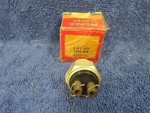 1941-61 dodge plymouth 3 speed manual trans  reverse lamp switch nos mopar 716