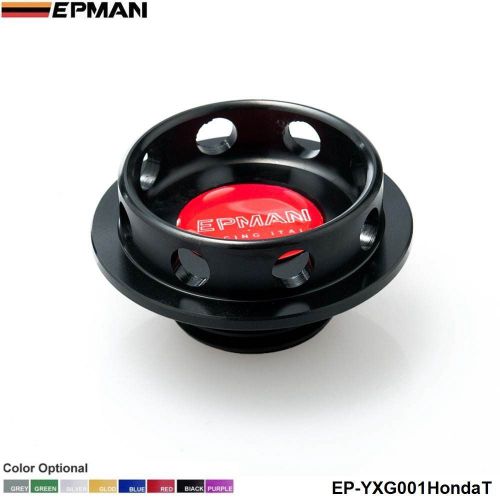 Power oil fuel filter racing engine tank cap cover for honda acura integra