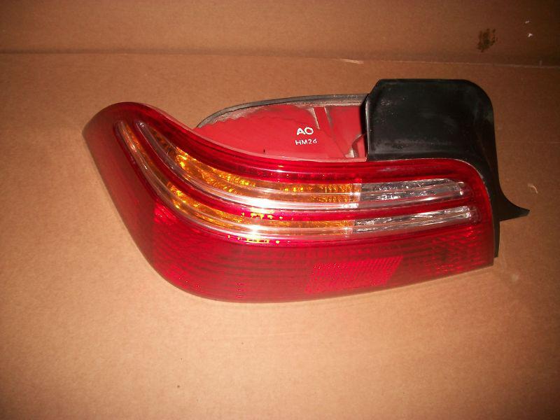 99-04 acura rl left side driver tail light assembly oem nice no cracks