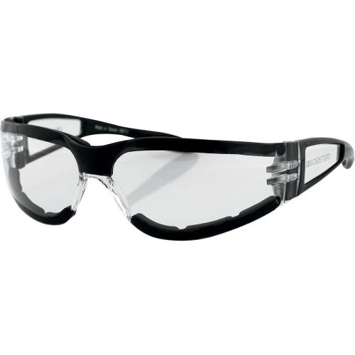 Bobster esh203 shield ii sunglasses black/clear