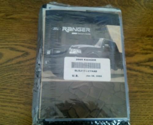 2005 ford ranger owners manual