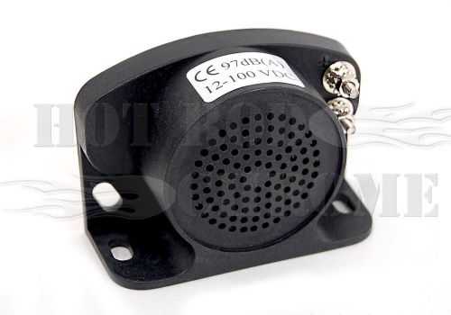 Round car truck back up alarm alert 12v-100v with screw