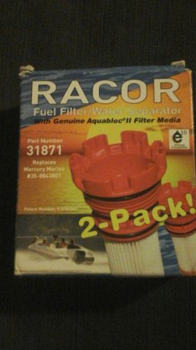 Racor fuel filter / water separator # 31871 new 2 pack