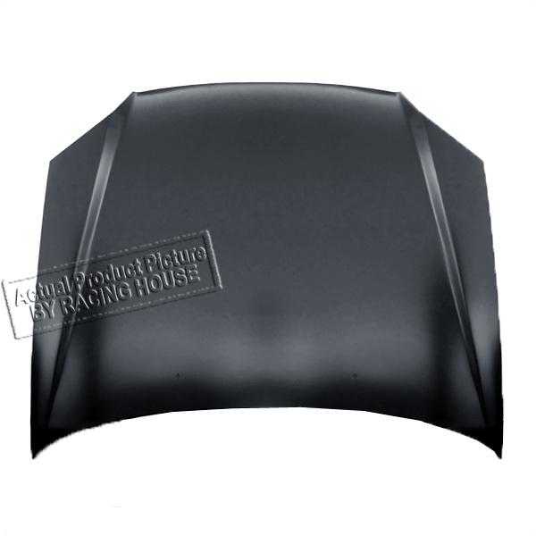 Front primed black steel panel hood fit 2003-2006 hyundai accent 4dr replacement