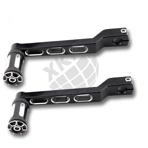 Buy Cnc Edge Cut Heel Toe Shift Lever W For Harley Touring Softail Glide Black In Guangzhou