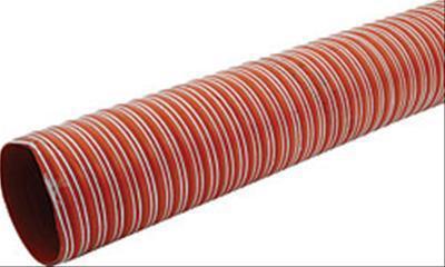 Allstar brake duct hose orange 3.0" diameter 120" length hi-temperature ea