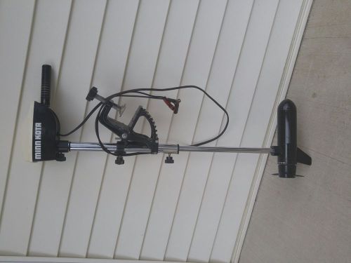 Minn kota 15 lb. thrust telescoping trolling motor used perfect for kayak canoe