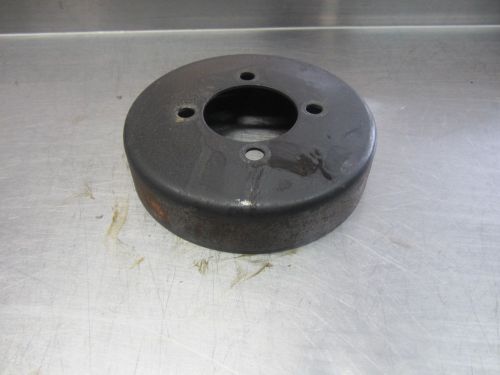 1n027 2005 chevrolet uplander 3.5 engine coolant water pump pulley