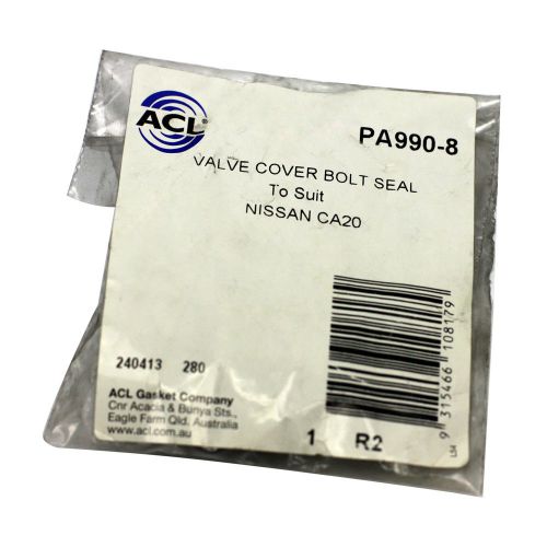 Acl valve cover bolt seals, pa990-8 fits ford australia falcon 5.8 v8 gt 351c...