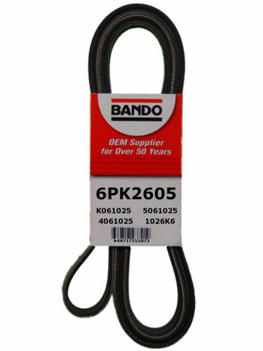 Bando usa 6pk2605 serpentine belt