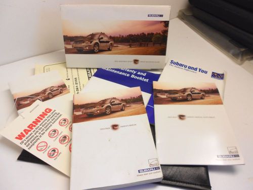 2003 subaru baja complete owners manual books guide case all models