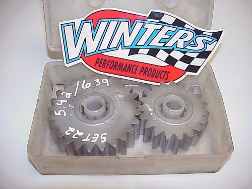 Winters set #22 quick change rear end 5.42/6.39 gears &amp; case 10 spline r10