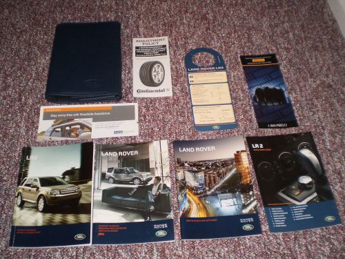2011 land rover lr2 suv owners manual books navigation guide case all models